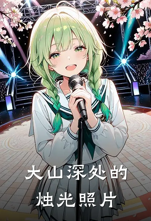 大山深处的烛光照片