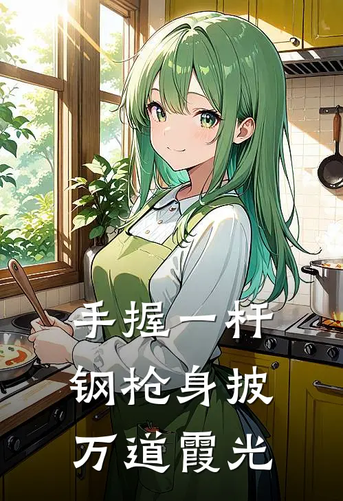 手握一杆钢枪身披万道霞光