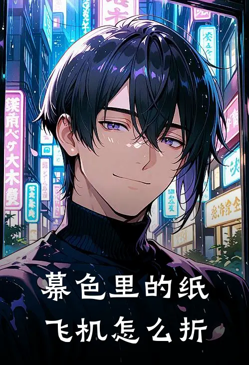 幕色里的纸飞机怎么折