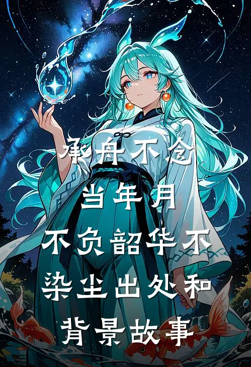 承舟不念当年月,不负韶华不染尘出处和背景故事