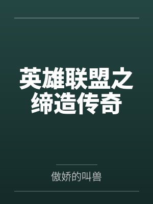 英雄联盟之缔造传奇笔趣阁无弹窗